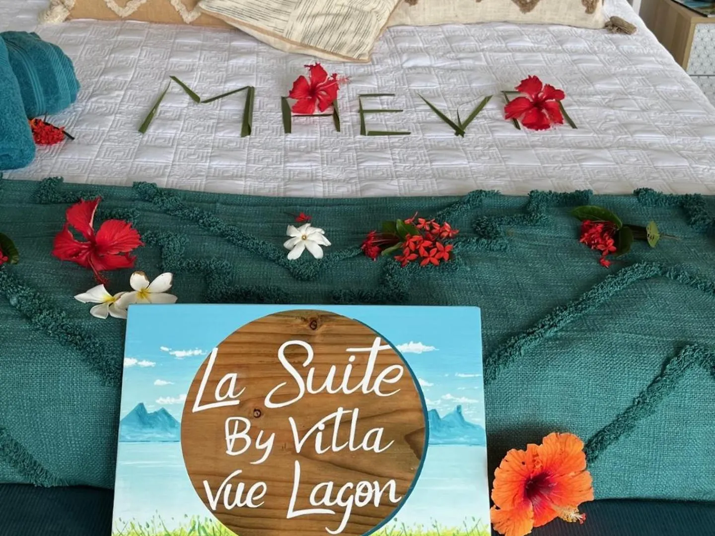 La Suite Vue Lagon Uturoa Fransk Polynesien